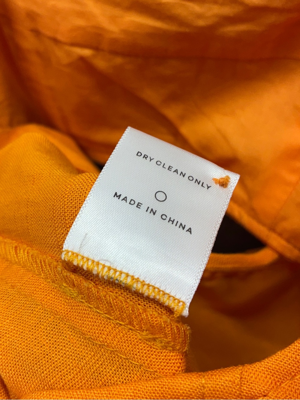 Cult Gaia Eileen Linen Dress in Apricot - Picture 7 of 11
